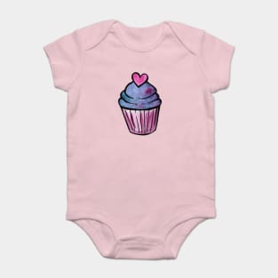 Cupcake Baby Bodysuit